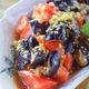 レンジで簡単！茄子とトマトの中華サラダ