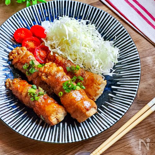 ボリュームあり！えのきの豚肉巻き