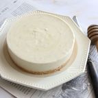ワインに合うゴルゴンゾーラレアチーズケーキ