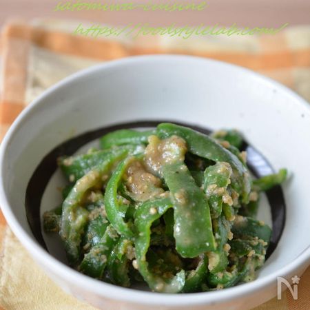 お弁当に ピーマンの味噌ごま和え 地味だけど旨い隙間おかず By 金子美和 さとみわ レシピサイト Nadia ナディア プロの料理家のおいしいレシピ