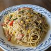 るるる♪の作ってみた!投稿(【ひき肉と野菜のカレークリームパスタ】やみつき満足パスタ♡)