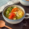 【レタスとトマトのカレースープ】節約/あと一品