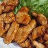 ハチそば粉の作ってみた!投稿(胸肉柔らか♪鶏胸肉の生姜焼き)