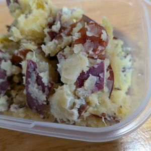 みかんの作ってみた!投稿(あまじょっぱ♪【ハニマスさつまいもサラダ】)