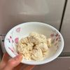 ケの作ってみた!投稿(桃ヨーグルトアイス。混ぜて冷凍するだけの簡単スイーツ！)