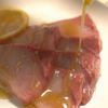 昆布茶で旨味爆発‼︎『ブリとディルのレモンカルパ』の工程3
