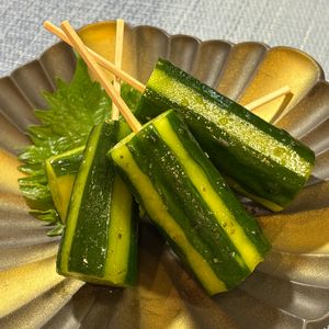 楽ラク手抜キッチン🐶🐾の作ってみた!投稿(ピリッと【きゅうりの柚子胡椒白だし漬け】ぽりぽりおつまみ)