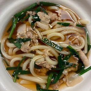 707807の作ってみた!投稿(調味料ふたつで旨みたっぷり♡『豚にらうどん』)