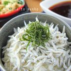 生姜タレが美味しい＊しらす丼