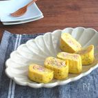 【卵焼き】お弁当の彩りに◎ベーコンとチーズ