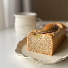 卵・乳なし♡ふわっとしっとり！米粉のバナナパウンドケーキ