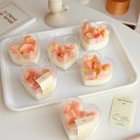 材料4つ カルピスで作る桃のパンナコッタ