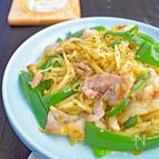 じゃがいとピーマンの豚肉炒め