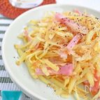 【即席1品】じゃがいもとベーコンマヨ炒め