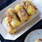 【お弁当・おつまみに】ほんのり和風♪ちくわポテチーズフライ