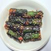 ふうかの作ってみた!投稿(コスパ最強☆ヤンニョムちくわの大葉巻き)