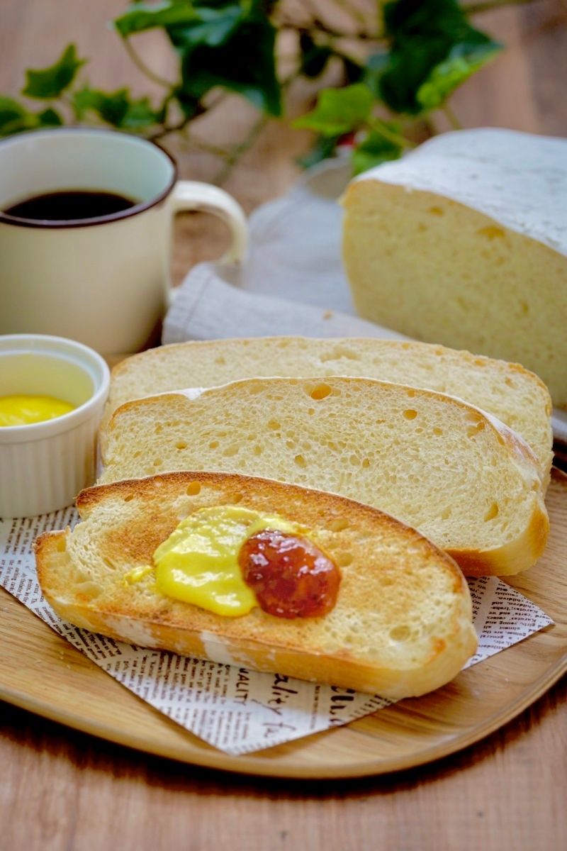 簡単ボウルで混ぜるだけ1時間で作るふわふわしっとりミルクパン