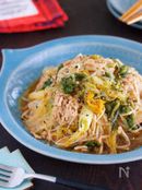 えのきでカサ増し♪『白菜とはるさめのオイスターそぼろ煮』