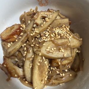ゆっこの作ってみた!投稿(レンジで10分！簡単味しみ【ごぼうと糸こんにゃくのきんぴら】)