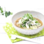 すだちと香菜のさっぱり蕎麦