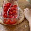 【紫外線対策】夏のトマトアイスの工程2