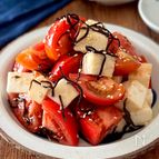 トマトとはんぺんのうま塩昆布和え