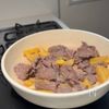 家族から大人気！【牛肉とじゃがいもの中華炒め】の工程2