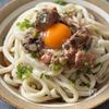 【レンジのみ】サバ味噌煮缶で♡香味野菜のぶっかけうどん
