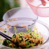 豆苗と切り干し大根のさっぱり中華和え*湯かけ調理で作り置き◎の工程8
