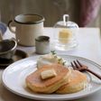 スフレパンケーキ。