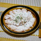 鶏むね肉のオーブン焼き 簡単マヨソースかけ