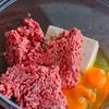 水切り不要!豆腐ハンバーグのさっぱりオニぽんソースの工程1