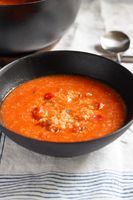 【鶏だしトマトチーズリゾット】じっくり煮込んだようなうまみ