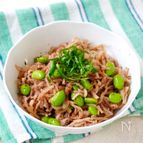 【枝豆と切り干し大根のゆかり酢】植物油・砂糖不使用