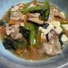 ゆっこの作ってみた!投稿(小松菜と豆腐のだし醤油あん【#胃腸にやさしい #デパ地下風】)