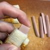 ソーセージちくわの磯辺揚げの工程2