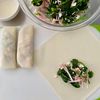【ほうれん草ベーコンチーズ春巻き】パリッ！そのままで旨っ！の工程2