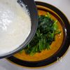 タラのソテーとほうれん草のクリームソースかけの工程4