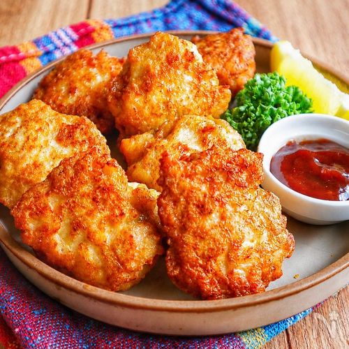 ふわじゅわ〜♡【チキンナゲット】パクパク食べちゃう♪