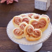 簡単！ピンクのハートチョコパイ【子どもと作れるおやつ】