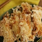 大ヒット！驚く美味しさ「フライドえのき」
