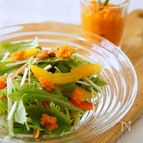 シャキシャキ野菜の人参ドレッシング