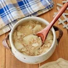 ほっこり優しい【豆腐とひき肉のとろみ煮】