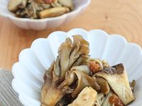 食物繊維たっぷり！きのこの和風マリネ梅風味