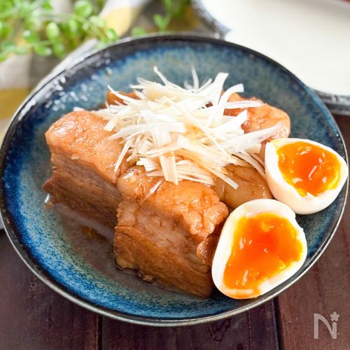 【作業時間5分!しみしみ角煮】とろける角煮は時短で作れる!