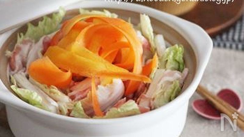 彩りミルフィーユ鍋