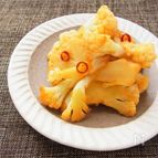 カリフラワーの山椒きんぴら