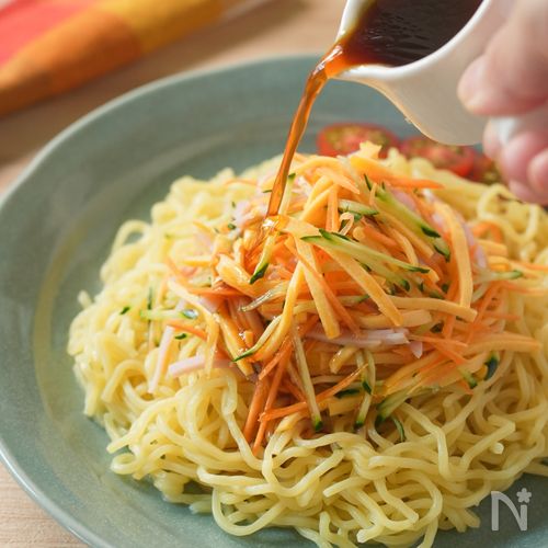 子どもでも食べやすい!【我が家の冷やし中華】