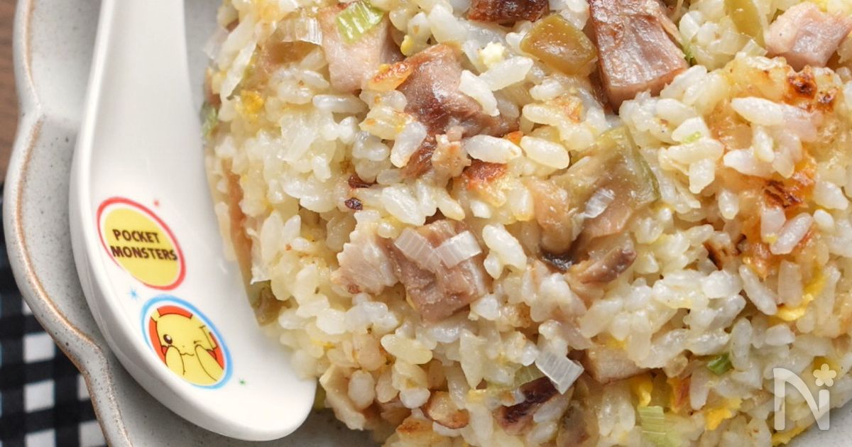 5分de完成♡悶絶間違いなし！我が家の基本の炒飯♡