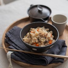 沖縄じゅーしー風炊き込みご飯。